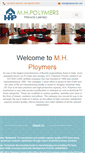 Mobile Screenshot of mhpolymers.com