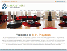 Tablet Screenshot of mhpolymers.com